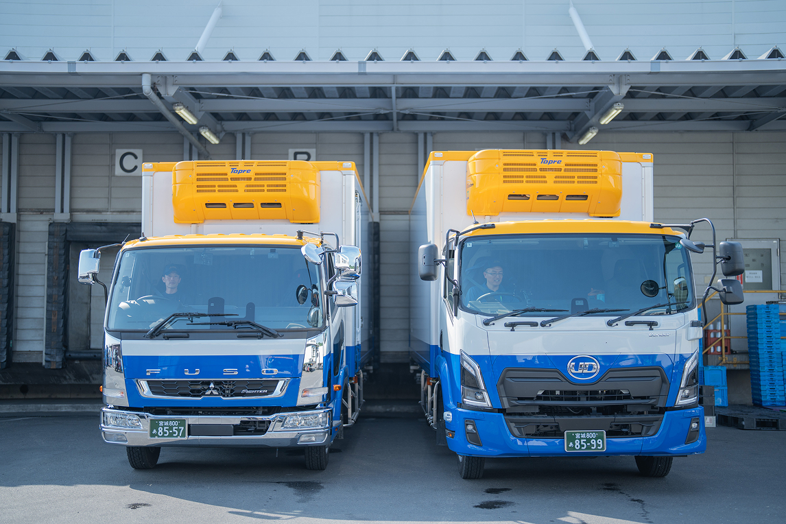 宮城運輸(本社)の設備紹介② アドブルー補充タンク